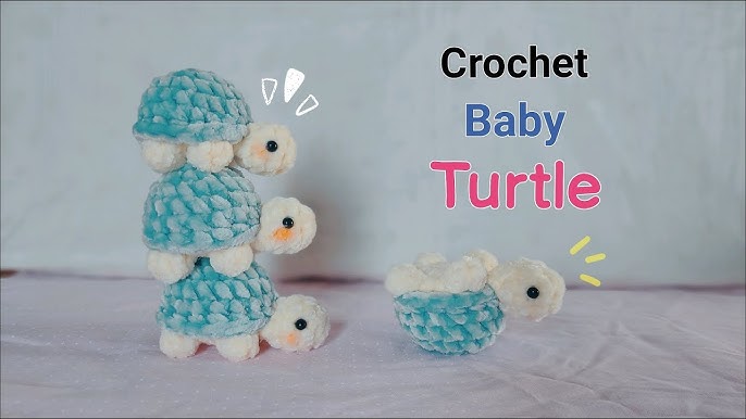 Turtle Bag Charm - Crochet Animal Keychains | Likha