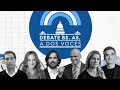 #DebateBuenosAires en A DOS VOCES: los candidatos, cara a cara (Programa completo del 20/10/2021)