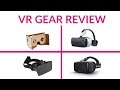 VR Review: Cardboard vs. Plastic vs. Samsung Gear vs. Oculus