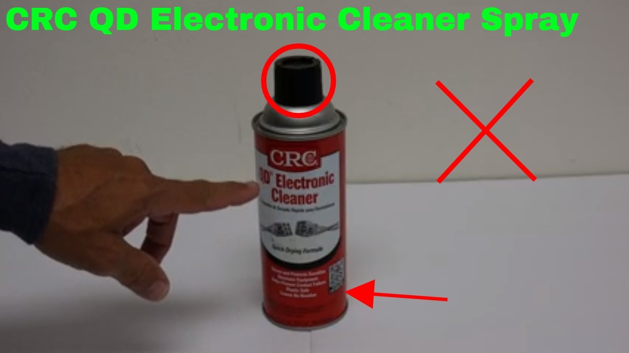 How To Use CRC QD Electronic Cleaner Spray Review How To Use CRC QD Electronic Cleaner Spray Review