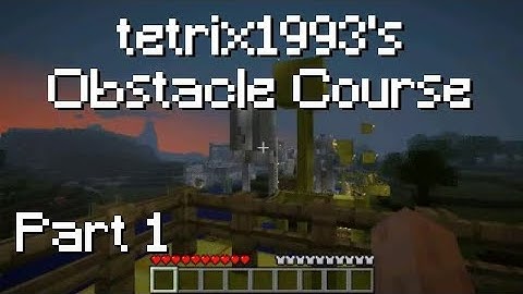 Minecraft Parkour Map: tetrix1993