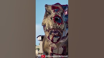 T-Rex as ‘Terminator Rex’ looks amazing! What do you think? | JWE 2 Mods