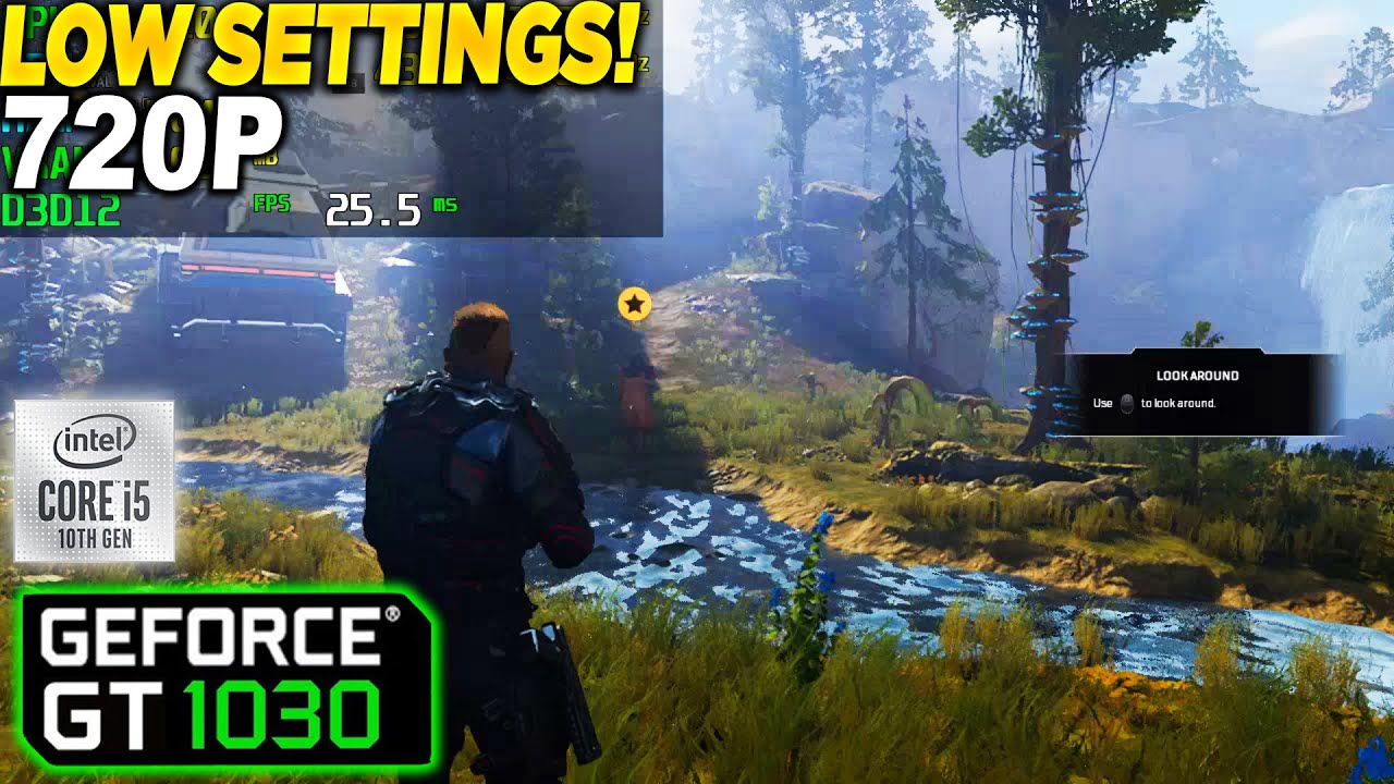 Outriders GT 1030 - 720p Low,