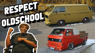 43/23 Sourkrauts | Respect the Oldschool I T3 DOKA mit V8 Motor und  T3 Panelvan mit GTI Motor