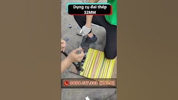 Hướng dẫn siết dây đai thép và bấm bọ sắt 32mm cực dễ #huongdansietdai #dungcudongdai