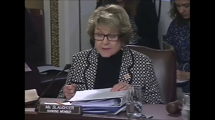 Rep. Slaughter Pushes House Republicans to take Meaningful Action on Gun Control