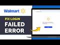 How To Fix Walmart Login Not Working! (UPDATED 2026)