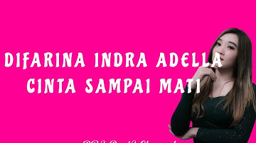 DIFARINA INDRA ADELLA - CINTA SAMPAI MATI ( LIRIK )