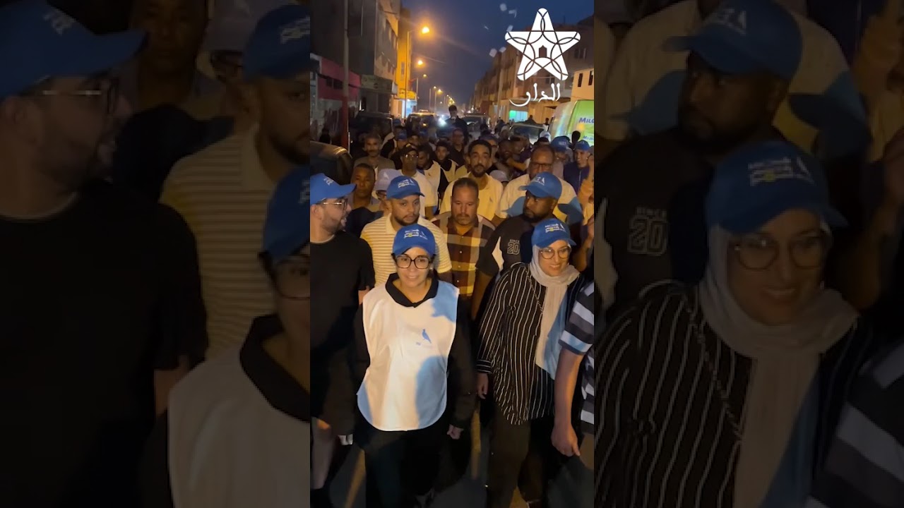 جولة ميدانية وحشد كبير لوكيلة لائحة التجمع الوطني للاحرار زينة ادحلي بيشا رفقة المناضلين والانصار