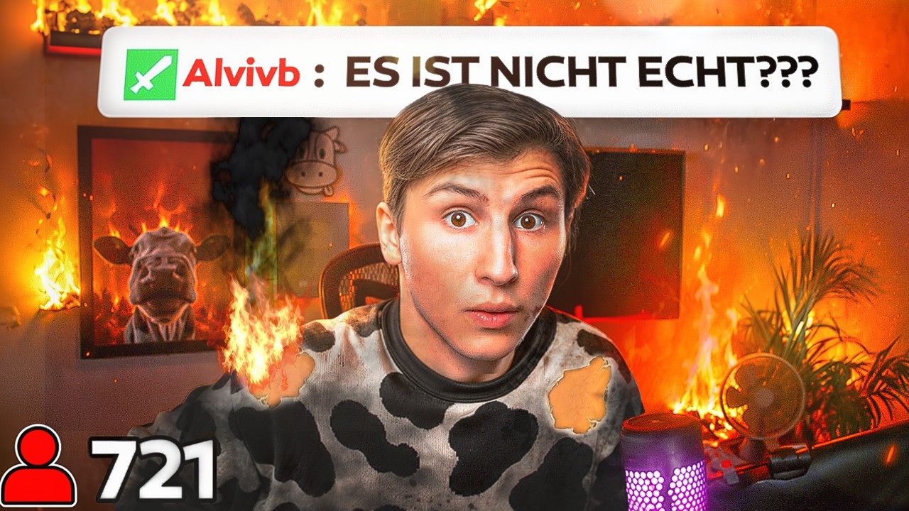Ich habe meinen Livestream KOMPLETT gefaked… 😳