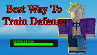 New Crazy Method For Training Defence in A One Piece Game 