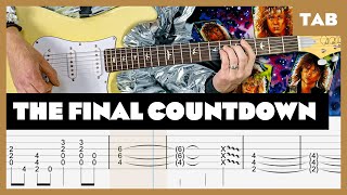 Europe - The Final Countdown - Guitar Tab | Lesson | Cover | Tutorial Resimi