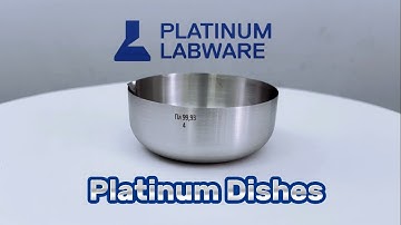 Platinum Dishes / Platinum Labware