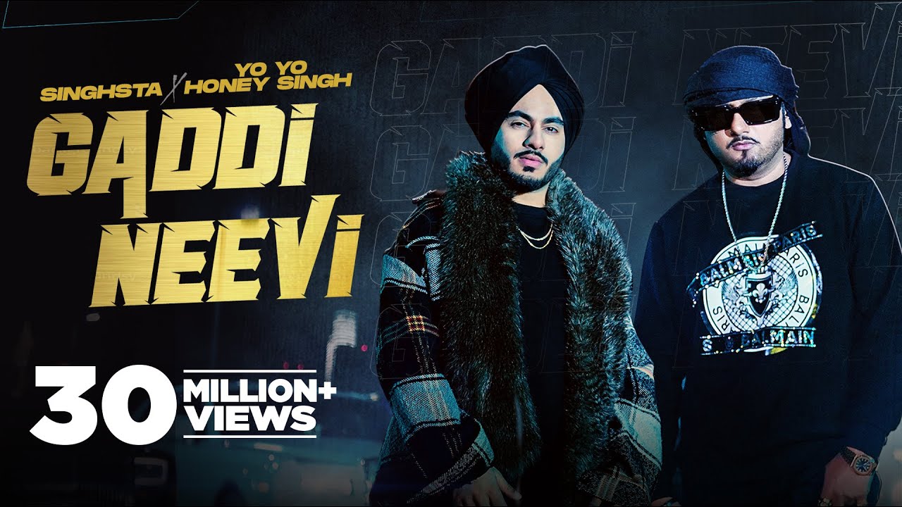 Gaddi Neevi Official Video  SINGHSTA  YO YO HONEY SINGH Mihir Gulati  Latest Punjabi Song 2021