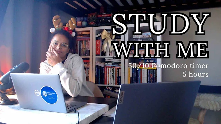 study/work with me live | 50/10 Pomodoro