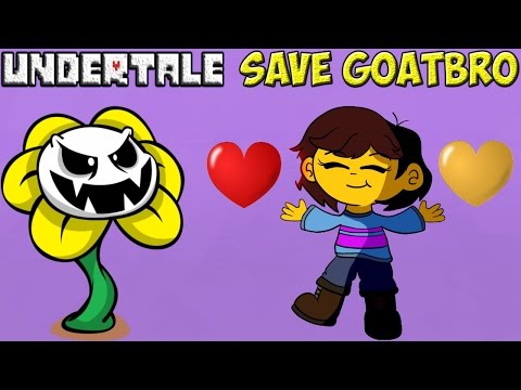 Видео: Undertale - Save Goatbro | Невероятно сложно