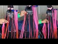KNOTLESS BRAIDS TUTORIAL | COLOR POP EXTENDED KNOTLESS BRAIDS TUTORIAL|