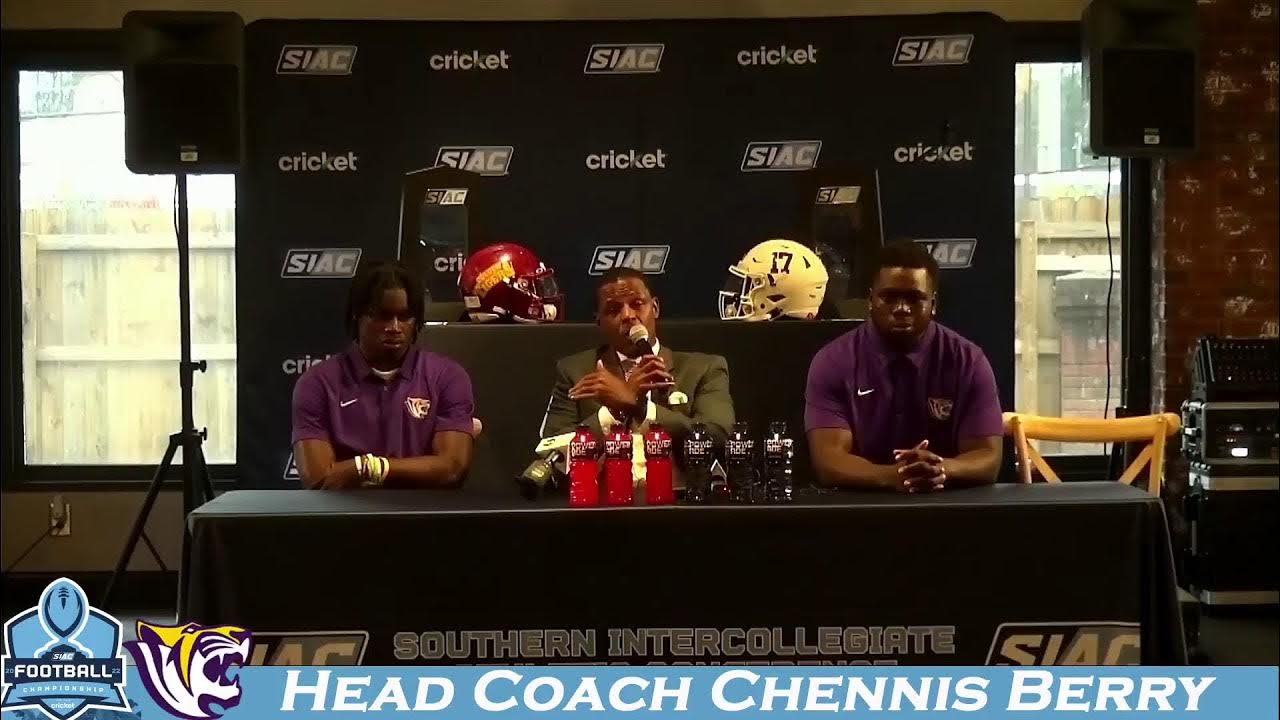 2022 SIAC Football Championship Press Conference presented by Cricket