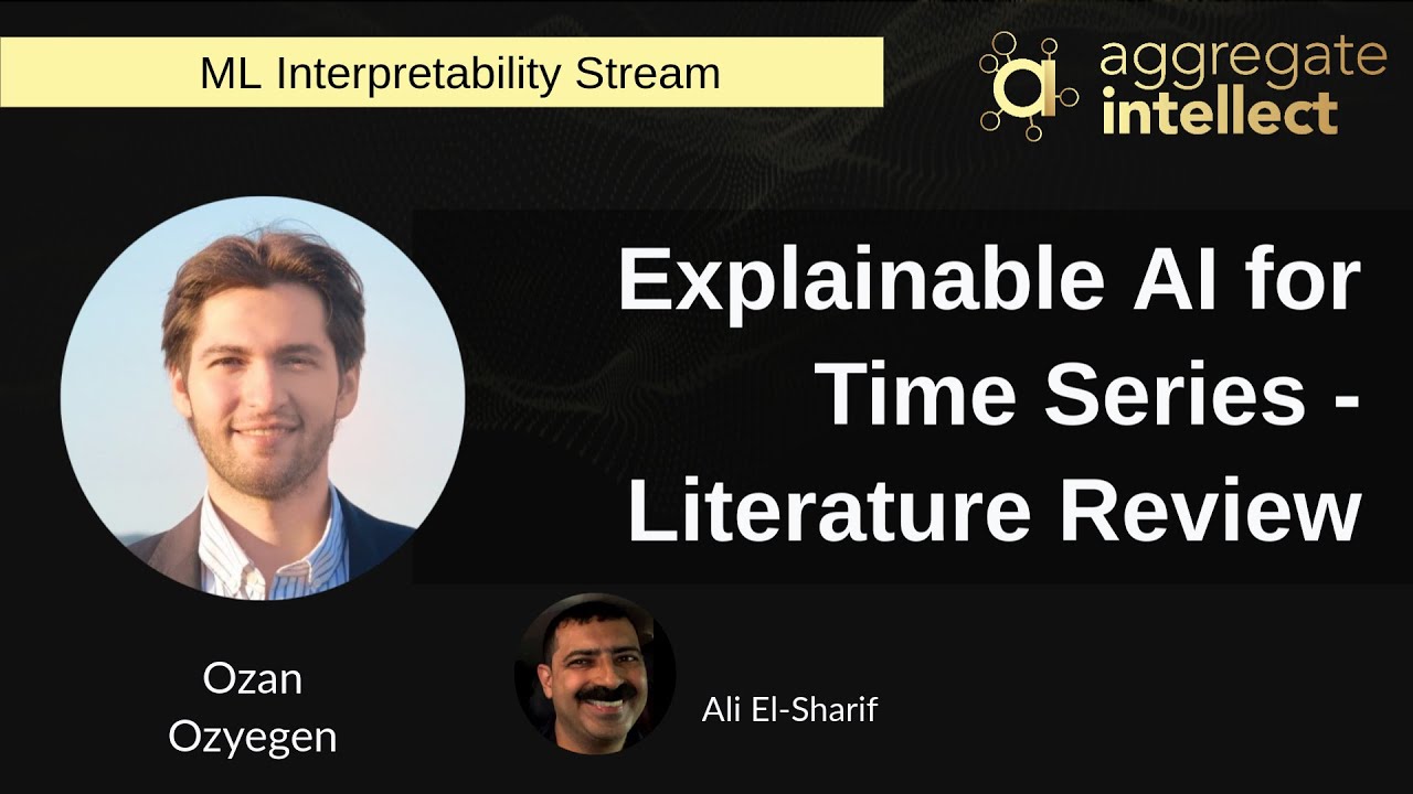 Explainable AI for Time Series - Literature Review | AISC - YouTube
