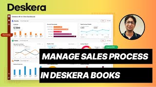 How to manage Sales process in Deskera Books