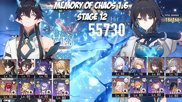 New 1.6 MOC - F2P E0 Ruan Mei ft. Jingliu & E0 Danheng IL  Memory of Chaos 12 | Honkai Star Rail