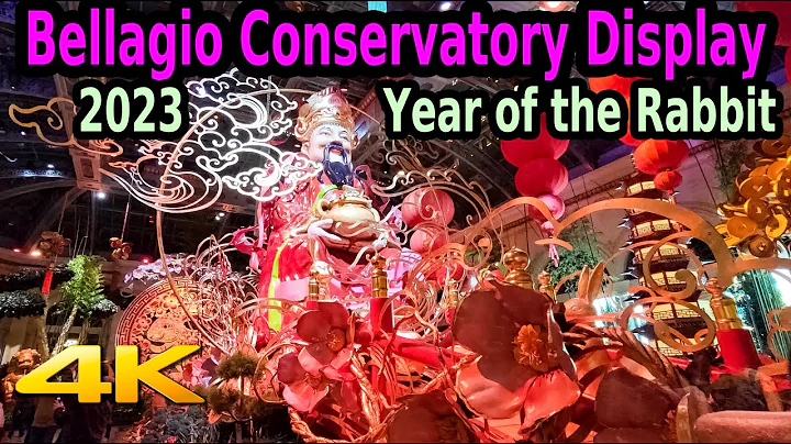 BELLAGIO CONSERVATORY - YEAR OF THE RABBIT 2023 in...