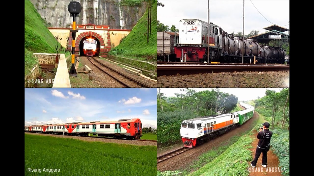 Kereta Api Indonesia VI (Video Compilation of Indonesian Train)