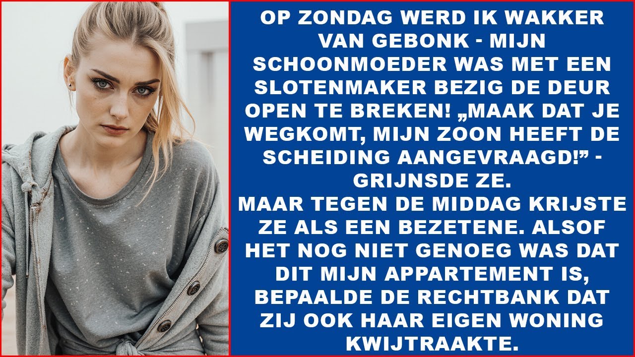 “Rot op, mijn zoon heeft de scheiding aangevraagd!” schreeuwde mijn schoonmoeder in mijn huis.