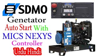 Generator auto start with MICS NEXYS controller | SDMO Generator | electrical professional