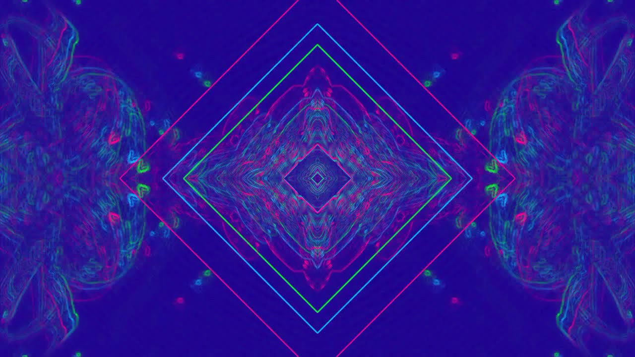 Glowing Patterns VJ Loop