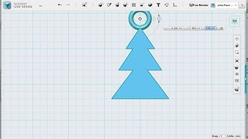 123D Design Xmas decoration Primary, Junior school