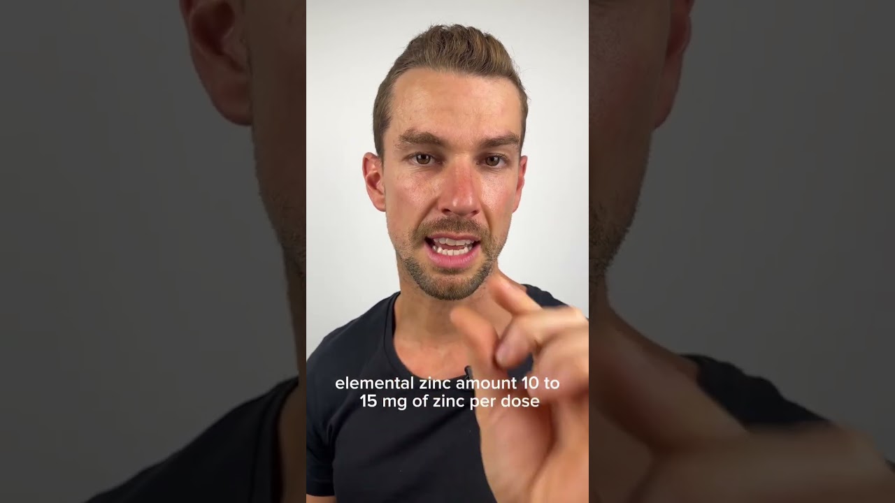How much zinc in a zinc supplement should you take?