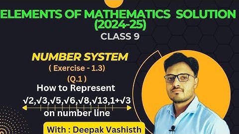 exercise 1.3 class 9 elements of mathematics|number system class|class 9 chapter1 maths|
