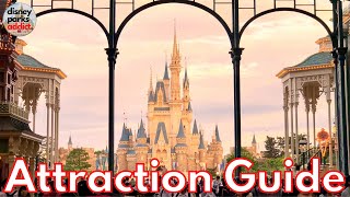 Tokyo Disneyland ATTRACTION GUIDE  2022  All Rides & Shows  Tokyo Disney Resort