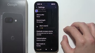Pixel 9a: How to Turn On Alarm Gradually Volume