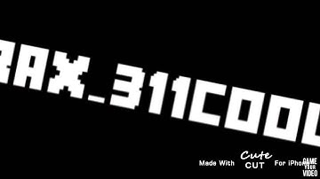 Intro #3 for (Rax_311Cool) [Made by me] [Made on IOS]