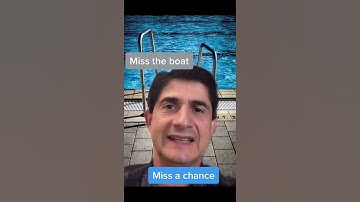 English Idiom - "miss the boat" - Randall