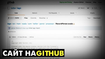Создание сайта визитки на GitHub Pages