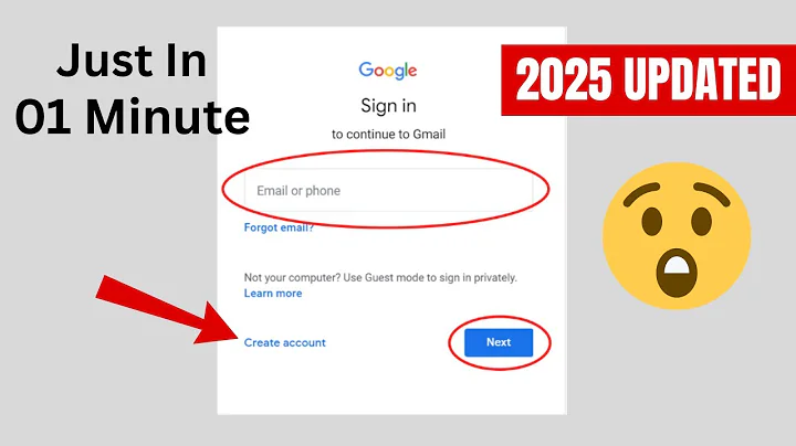 How to Create Gmail and Google Account on Laptop PC 2025 (Easiest Way)
