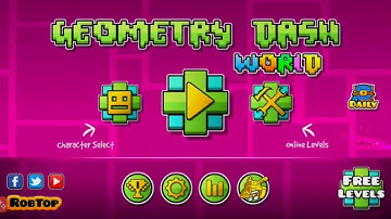 Geometry Dash World - Gameplay Video (By RobTop Games) [HD]