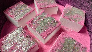 Sfd & Mute Gym Chalk Topped With Oil, Pink Chalk Powder & Glitter