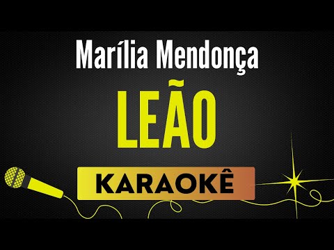 Leão - Marília Mendonça 🎙 Karaokê Profissional com Letra-র ভিডিওর থাম্বনেইল