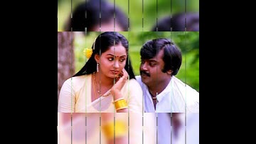Thumbnail of poova eduthu oru mala thoduthu vijayakanth and Radha Tamil love songs and bgm what's app status