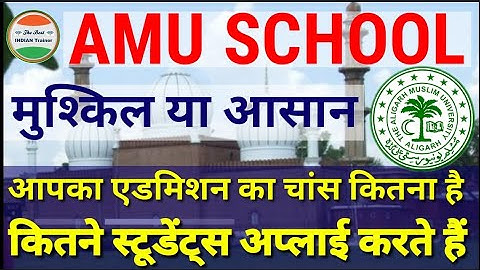 AMU School Admission 2023 | AMU Admission 2023 Class 11 | AMU School Result Cutoff 2023