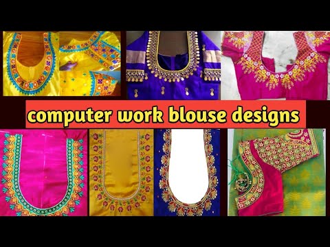 computer-embroidery-work-blouse-designs||computer-work-blouse-designs||latest-computer-work-blouses