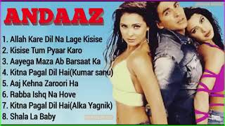 Andaaz Movie All Songs Akshay Kumar &amp; Priyanka Chopra &amp; Lara Dutta @indianmusic3563