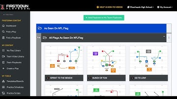 NFL Flag Plays Are All In FirstDown PlayBook Find a PlayBook Section