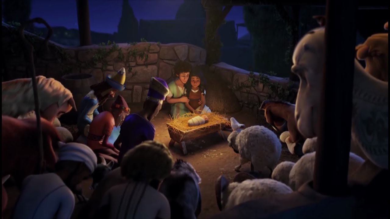 Animals present Jesus' birth in first Nativity Story movie at Christmas  time - YouTube