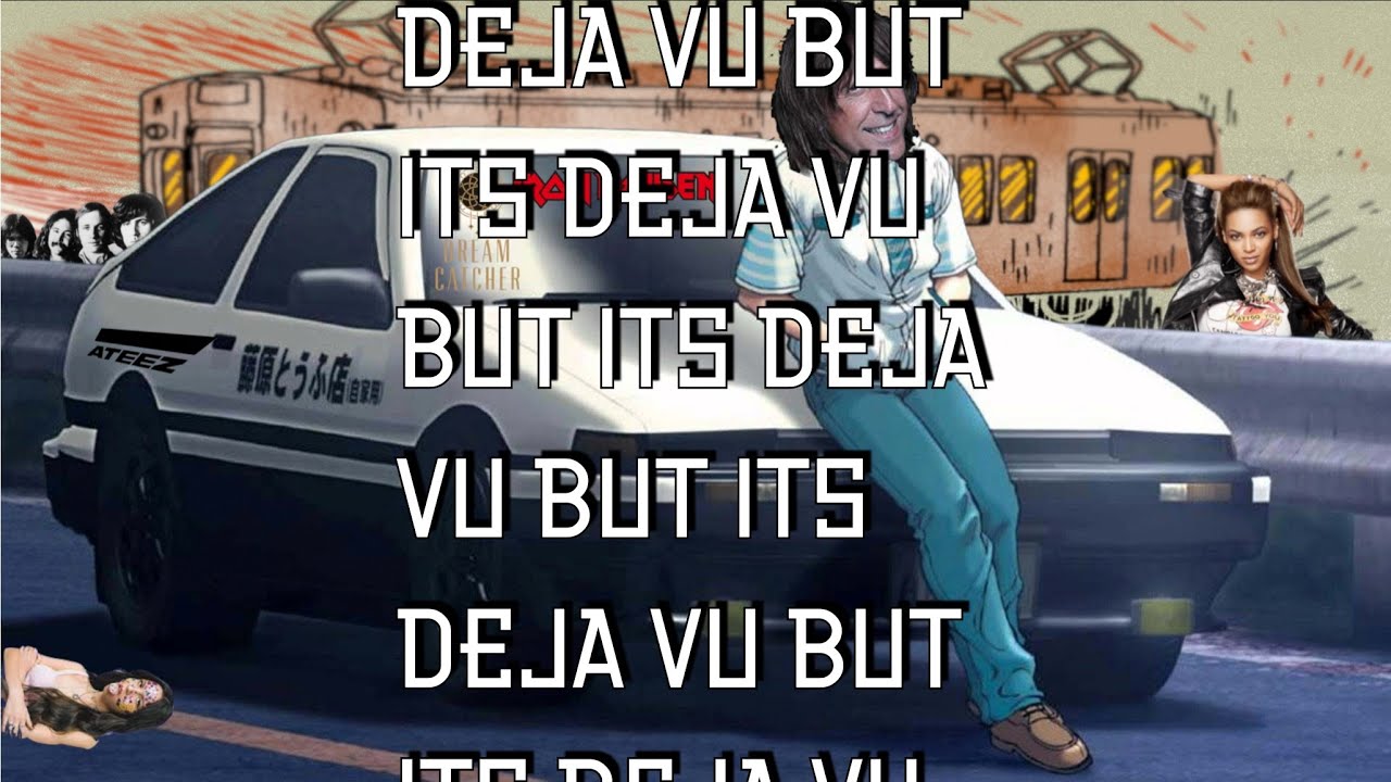 Initial D - Deja Vu (Movies, Games and Series REMIX) 