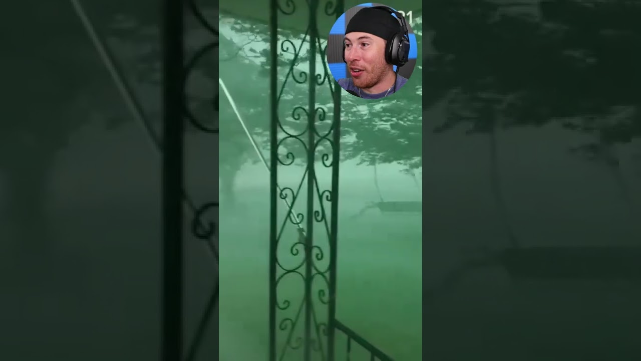 INSANE WEATHER Caught on Camera! #Shorts
